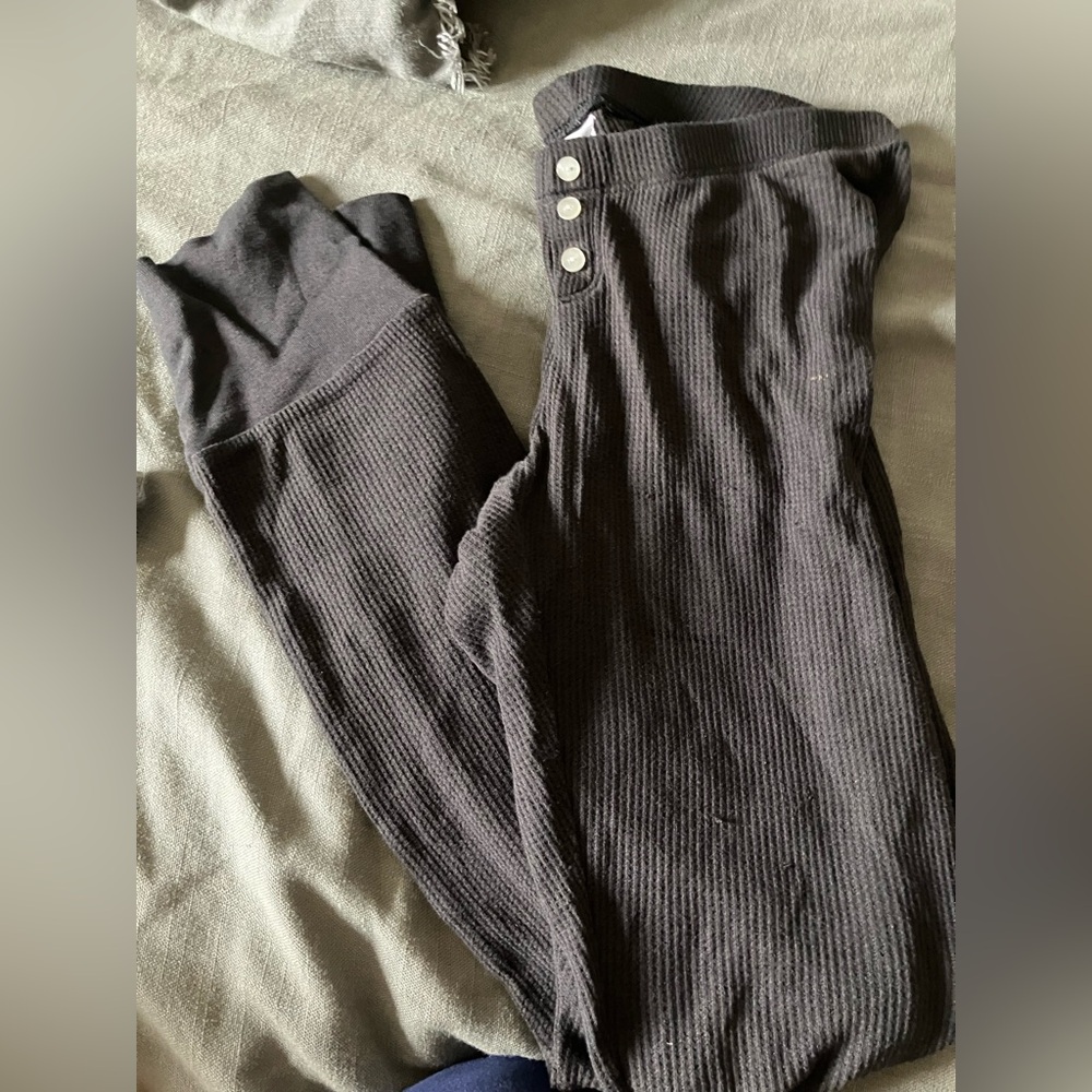 Waffle lounge pants